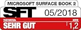 MICROSOFT Surface Book 2, Intel Core i7-8650U, GeForce GTX 1060,16 GB RAM, 256 GB SSD, Convertible mit 15 Zoll Display - 6